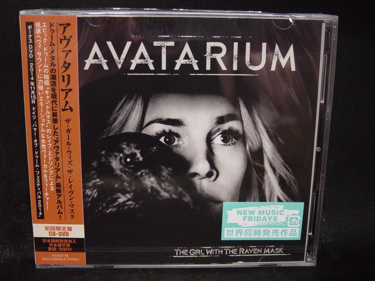 AVATARIUM The Girl With The Raven Mask JAPAN CD + DVD AVATARIUM The Girl With The Raven Mask JAPAN CD + DVD