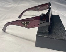 PRADA PR15WS01R0A6 Women's Rectangular Sunglasses