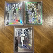 2025-26 Topps Finest Auto's Cam Spencer, Zach Edey & Quinten Post