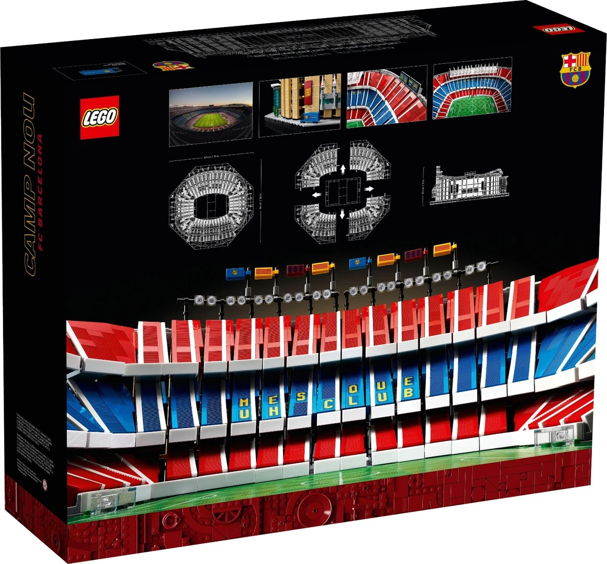 LEGO® Icons (Creator Expert) 10284 Camp Nou – FC Barcelona - Neu & OVP