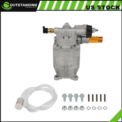 #ad Pressure Washer Pump Horizontal 3 4In Shaft MAX 3000 PSI 2.5 GPM Oil Sealed $68.99