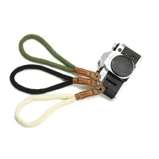 Vintage Soft Cotton Hand Rope Wrist Strap for Leica Canon Nikon Sony SLR Camera