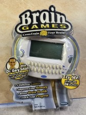 Radica Brain Games Electronic Handheld Game Improve Memory Better Brain Health