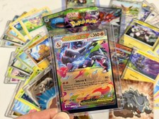 42 Card Pokemon TCG Bundle - Mega Charizard EX, Holos + Sealed Pack, ENG JPN Mix