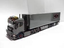 tekno techno scania scania R V8 1/50 tractor miniature car truck wsi reefer