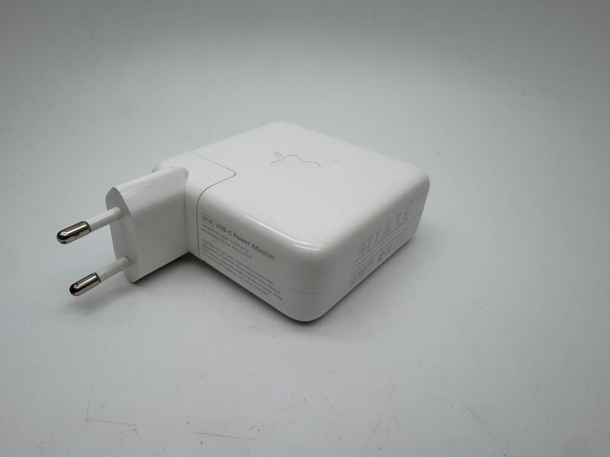 Apple MacBook 61W USB-C Power Adapter, Model A1718 /W European (EU