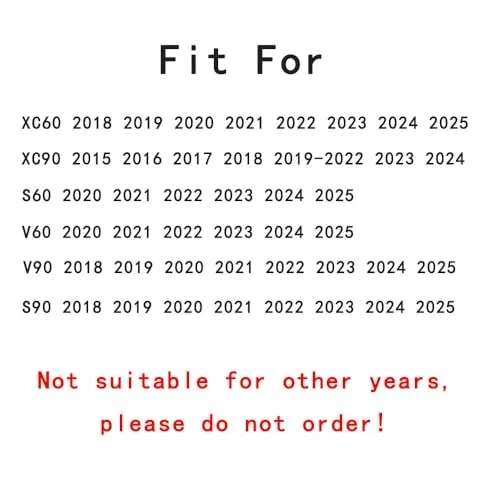 Center console organizer tray compatible with Volvo XC60 XC90 2015-2023 black - Image 2 of 4