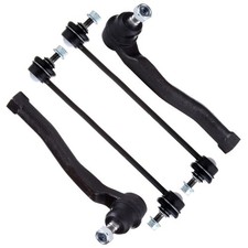 4pcs Suspension Kit with Sway Bar Link Outer Tie Rod End for 2004-2011