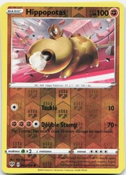Hippopotas 093/189 Reverse Holo Darkness Ablaze