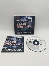 Thumbnail of ebay&reg; auction 358566162816 | Wu-Tang Clan: Shaolin Style (Sony PlayStation 1) - PS1