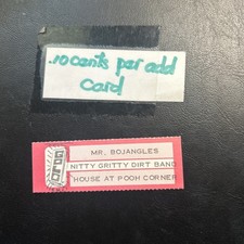 1 JUKEBOX TITLE STRIP Nitty-Gritty Dirt Band Mr. Bojangles/House At PooH Corner