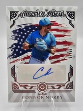 2025 Panini Boys of Summer Connor Norby Auto /99 Miami Marlins America’s Best