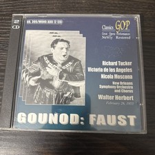 GOUNOD Faust [1953] (2 Discs) Richard Tucker Victoria de los Angeles New Orleans