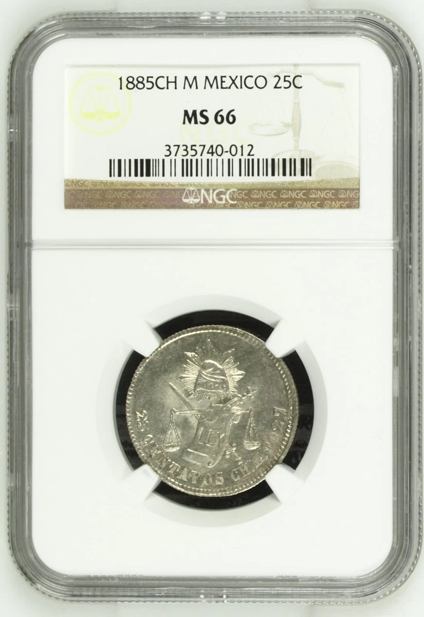 1885 年银色墨西哥硬币| eBay
