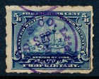 99c Start! US Revenue Stamp Battleship RB23 F.D. & Co. cancel — photo 1