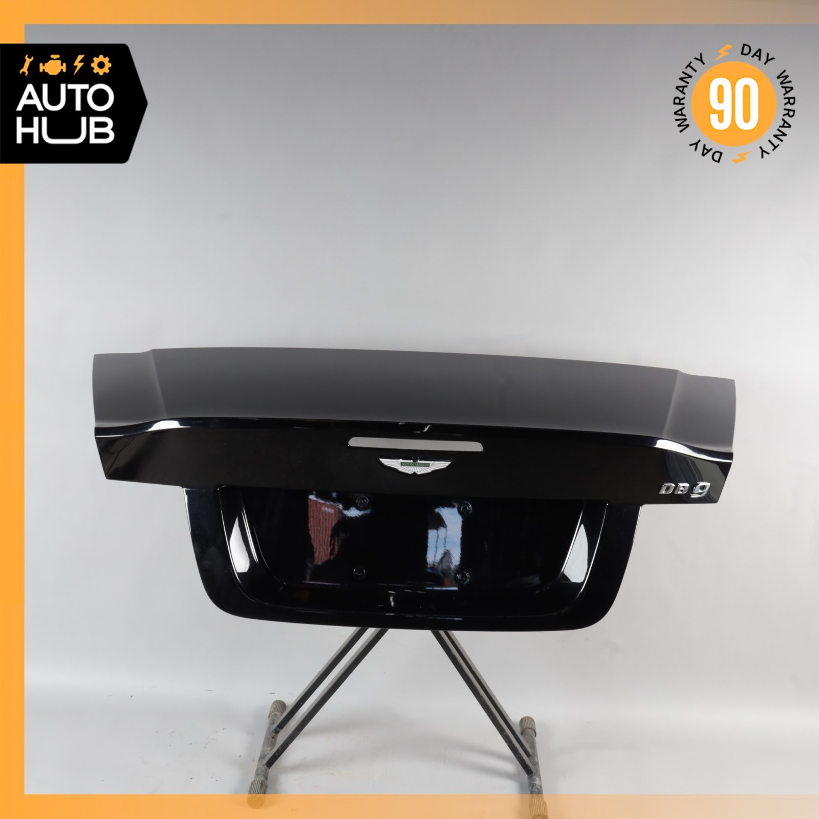 13-16 Aston Martin DB9 Volante Trunk Lid Panel Assembly Black OEM 22k