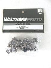 Walthers 920-2302 HO Scale 36" Turned Metal RP-25 Wheelsets W/Metal Axles 12 
