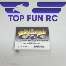 CRC 3394 FRONT END SPRING .55MM FOR CRC PRO STRUT FRONT END 1/12 SCALE RC CAR
