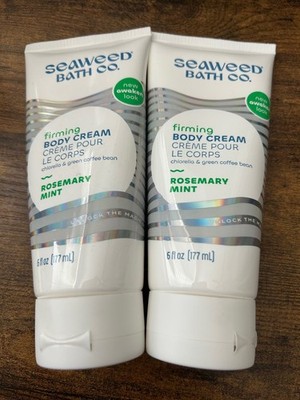 The Seaweed Bath Co. Firming Detox Body Cream - Awaken Rosemary & Mint 2 Pack