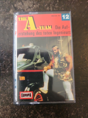 MC Kassette The Das A-Team, Folge 12 EUROPA, Original Hörspiel zur TV-Serie 80er