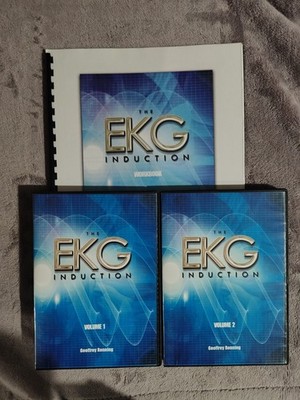 The EKG Induction By Geoffrey Ronning - 2 DVDs And Book Set - Hypnosis Mentalism