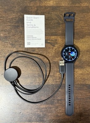 Samsung Galaxy Watch Active 2 SM-R820 44mm Black Aluminum Case Sport Band