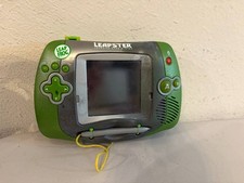 LeapFrog Leapster Learning System Green Handheld Educational Game Console   Unte