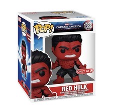 Funko Pop! Vinyl Super 6 in: Marvel - Red Hulk - Target (Exclusive) #1338