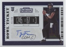 2019 Panini Contenders Draft Picks Bowl Ticket 41/99 Tyree Jackson Auto 1og1