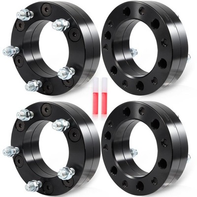 4Pcs 2 inch Wheel Adapters 6x5.5 to 5x5.5 14x1.5 Studs Escalade ESV 99-00 02-23