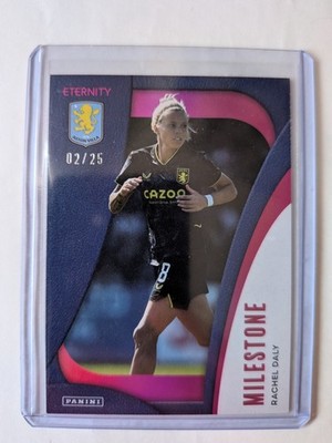2025-26 Panini Eternity Rachel Daly Milestone /25 Aston Villa England
