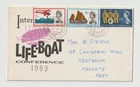 31/5/1963 UK GB FDC - Lifeboat Conference - Lifeboat in Sea - Margate CDS P/M