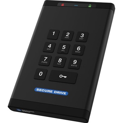 Secure Data SecureData 250GB SecureDriveKP FIPS 140-2 Solid State Drive with Pin