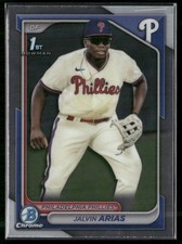 2024 Bowman Chrome #BCP-226 Jalvin Arias Prospects