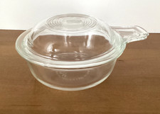 Complete PYREX Glass Grab It  Refrigerator Bowl 601-B & Domed Lid 601-C VTG