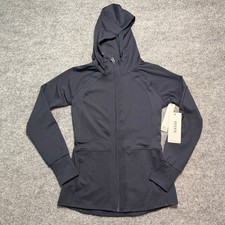NWT RBX Live Life Active Navy Full Zip Hooded Jacket Small