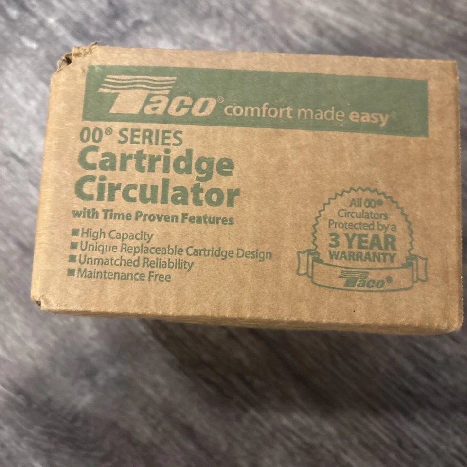 Taco Cartridge Circulator 006-BC4 - Image 3 of 4