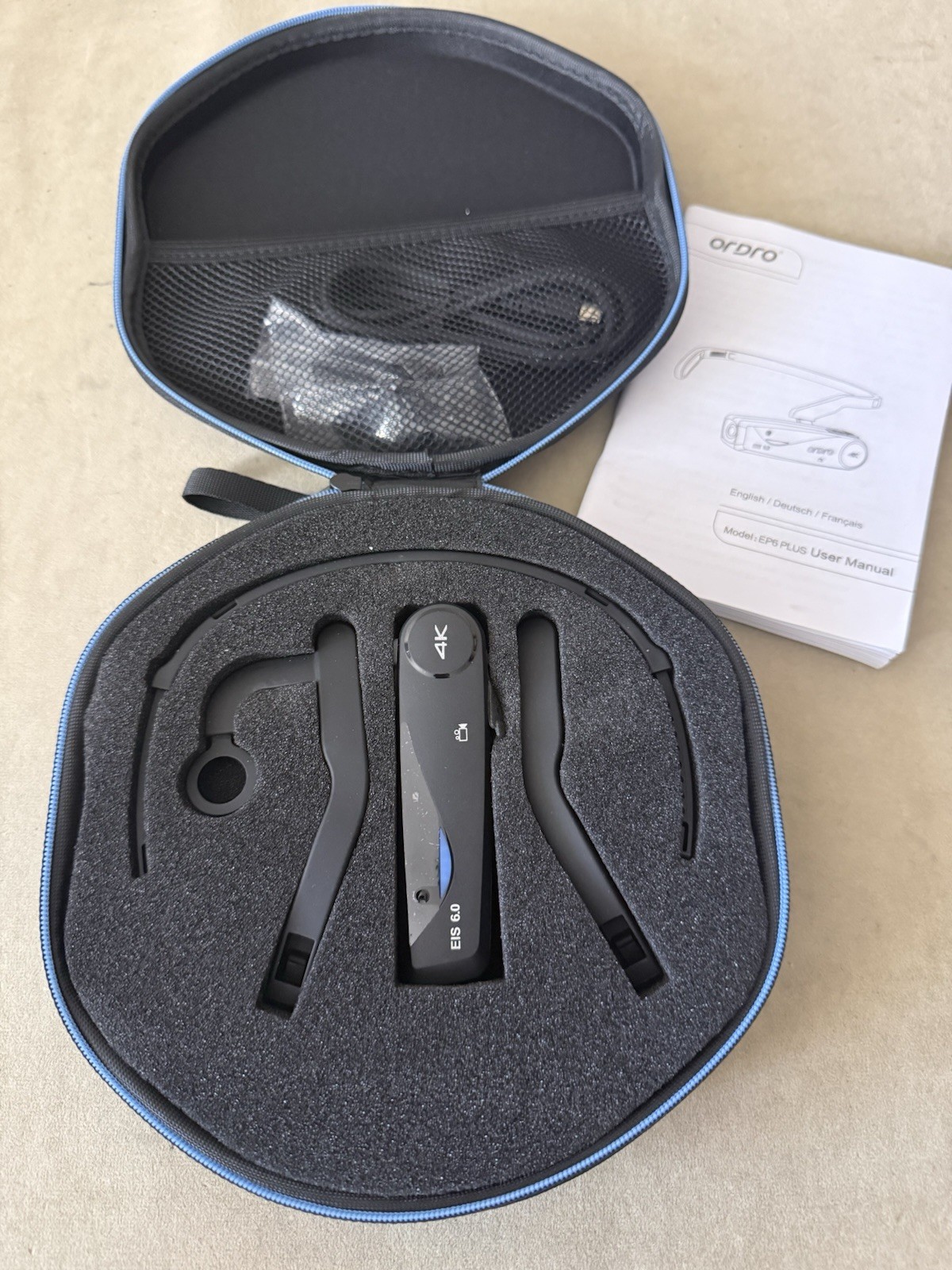 1080p 60fps Hands-free Vlog Camera