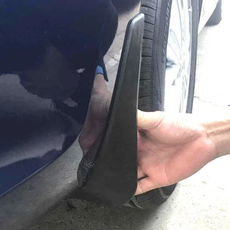 Guardabarros delanteros y traseros moldeados genuinos guardabarros para Kia Rio 2016-2023 Foto 4 de 4