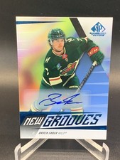 2023/24 Upper Deck SP Game Used - New Grooves Brock Faber #NG-10 Auto