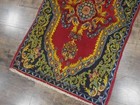 Authentic HandMade Vintage Turkish Pictorial Tree Of Life Bohemian Rug 2.1x3.7 — photo 8