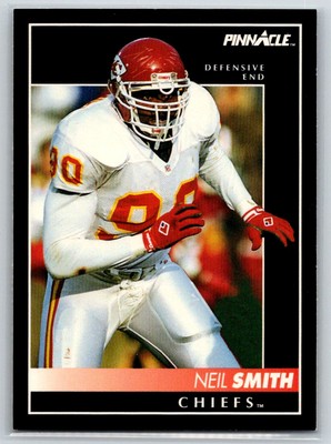 1992 Pinnacle #307 Neil Smith Kansas City Chiefs