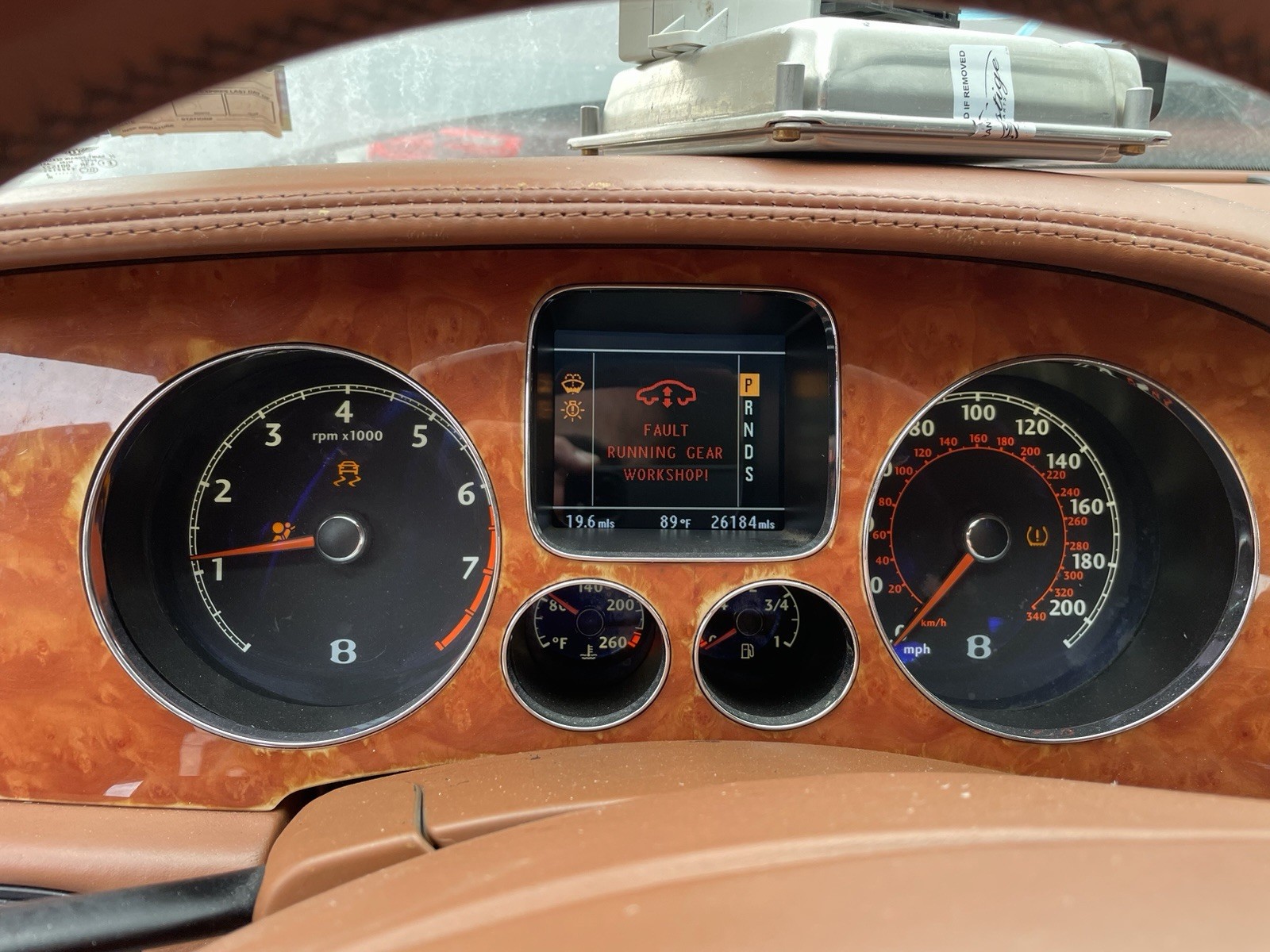 2009 Bentley Continental GT GTC Speedometer Gauge Instrument Cluster 3W0820941R