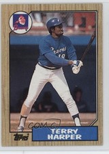 1987 Topps Terry Harper #49 1oa8