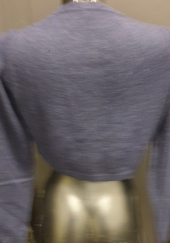FRED PERRY MAGLIA DONNA CORTA BOTTONI LOGO IN TINTA ACRILICO ALPACA LANA - Foto 3 di 3