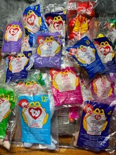McDonald's Ty Teenie Beanie Babies 1996-2000 - Sealed - Your Choice of Beanie