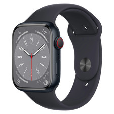 Apple Watch Series 8 41MM Aluminium WiFi Black Good Condition