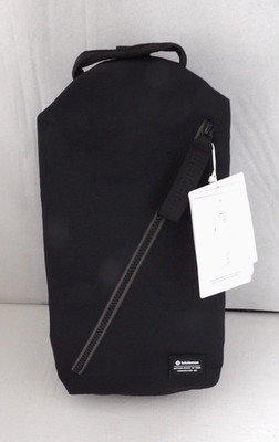 NWT Authentic LULULEMON FAST TRACK 2.0 Black Backpack Unisex