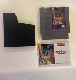 Chip &lsquo;N Dale: Rescue Rangers Nintendo NES Authentic Original Complete CIB