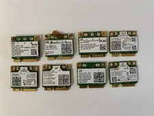 Lot of 8 - Intel Half Mini PCIe WiFi ModulesWLAN WiFi Card